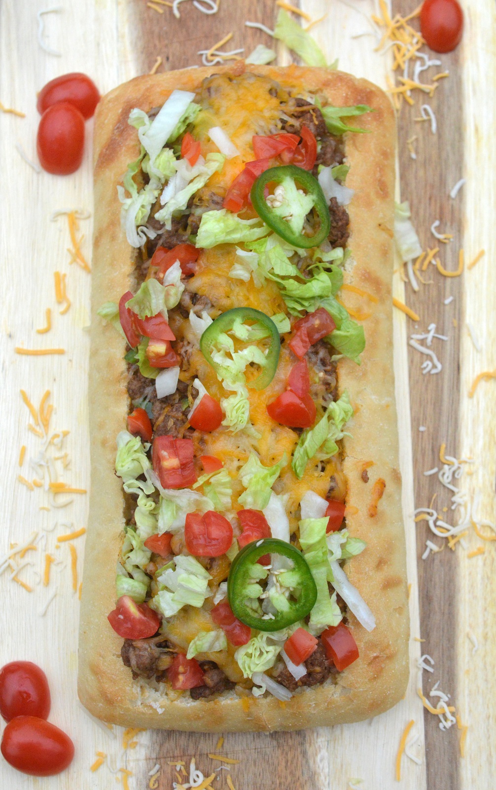 Recipe Stuffed Taco Bread