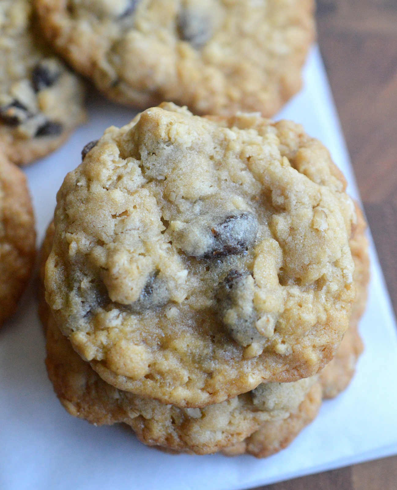 soft oatmeal raisin cookie recipe