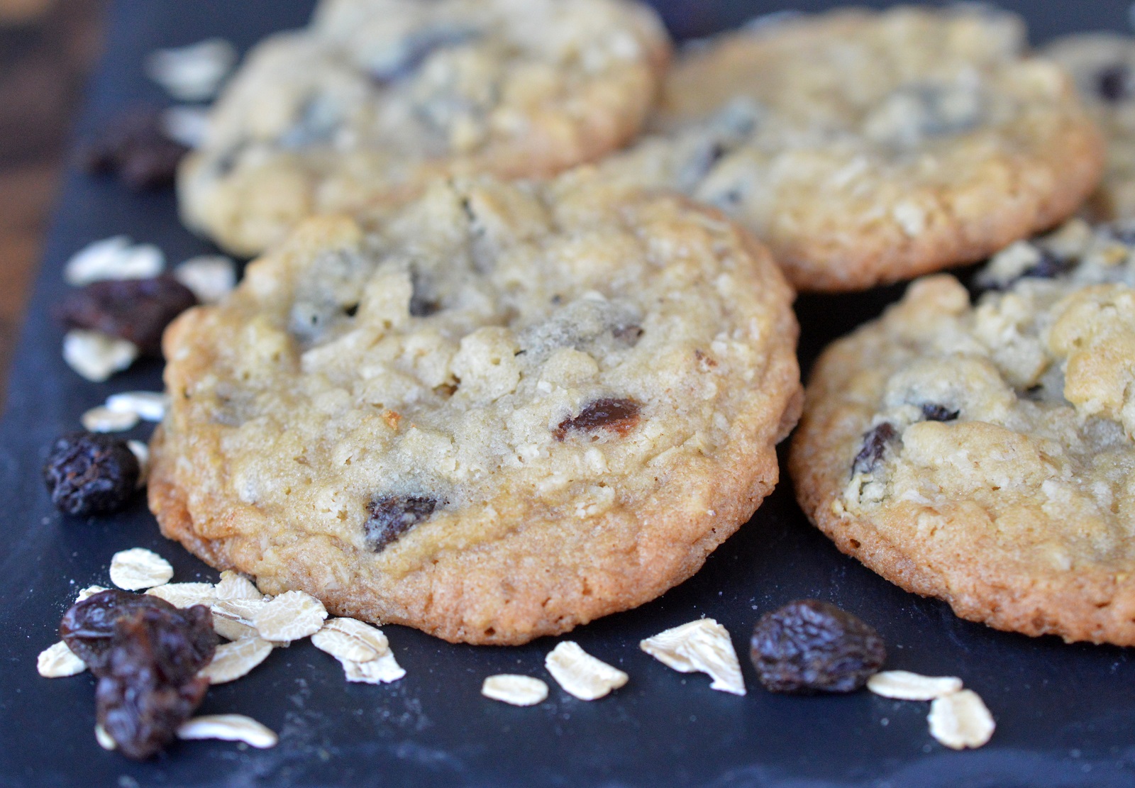 The BEST Oatmeal Raisin Cookies