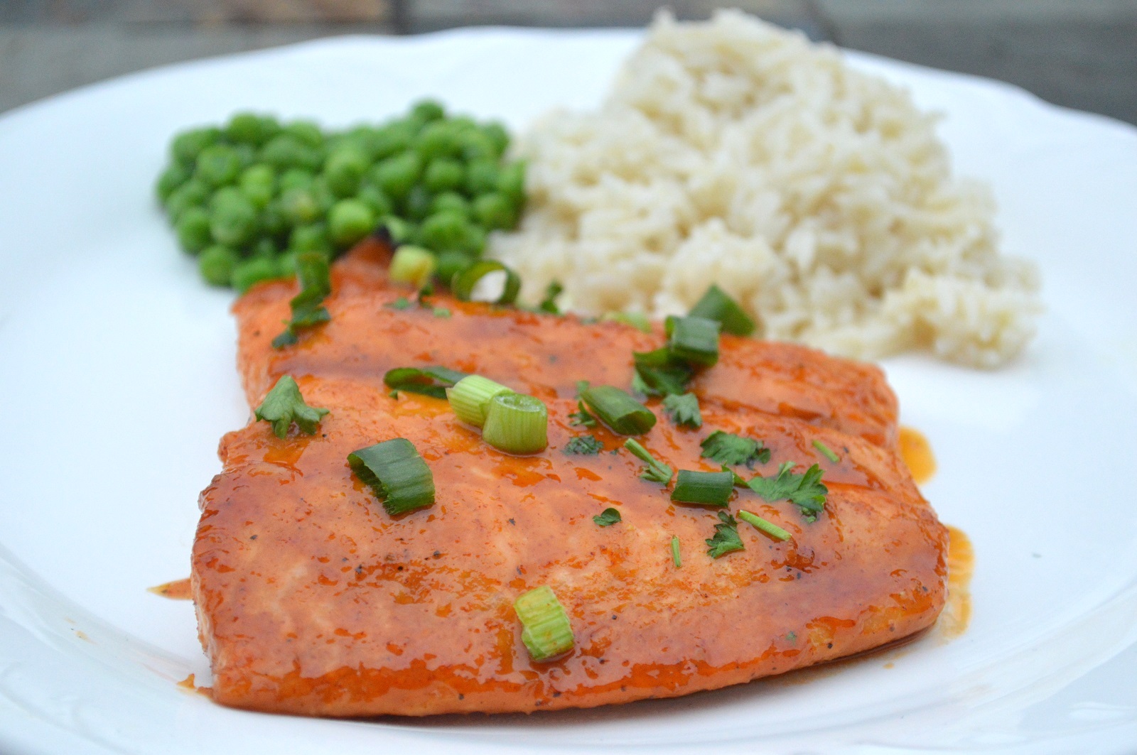 Gochujang Salmon recipe, Korean Salmon is oven baked in foil. Super tasty and a quick and easy dinner recipe.