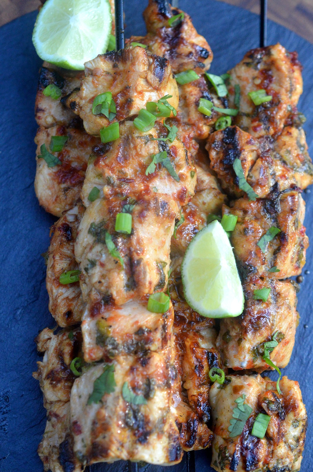 Easy & Delicious Grilled Chili Lime Chicken Skewers