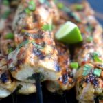 Grilled Chili Lime Chicken Skewers