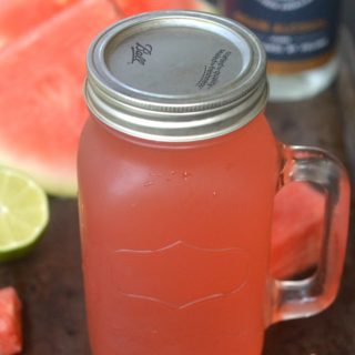 A little something fun to drink your Watermelon Moonshine from