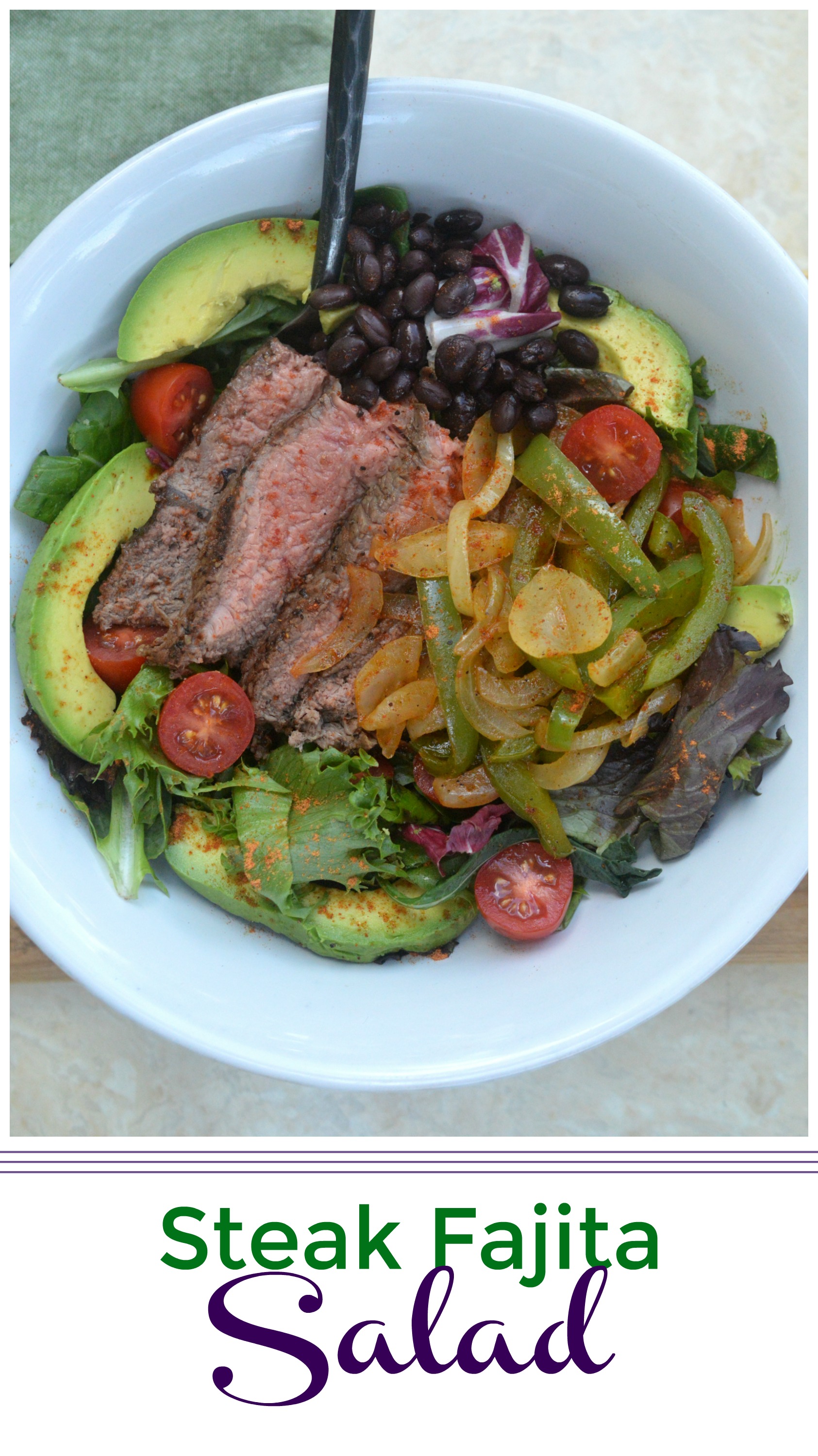 Steak Fajita Salad Recipe