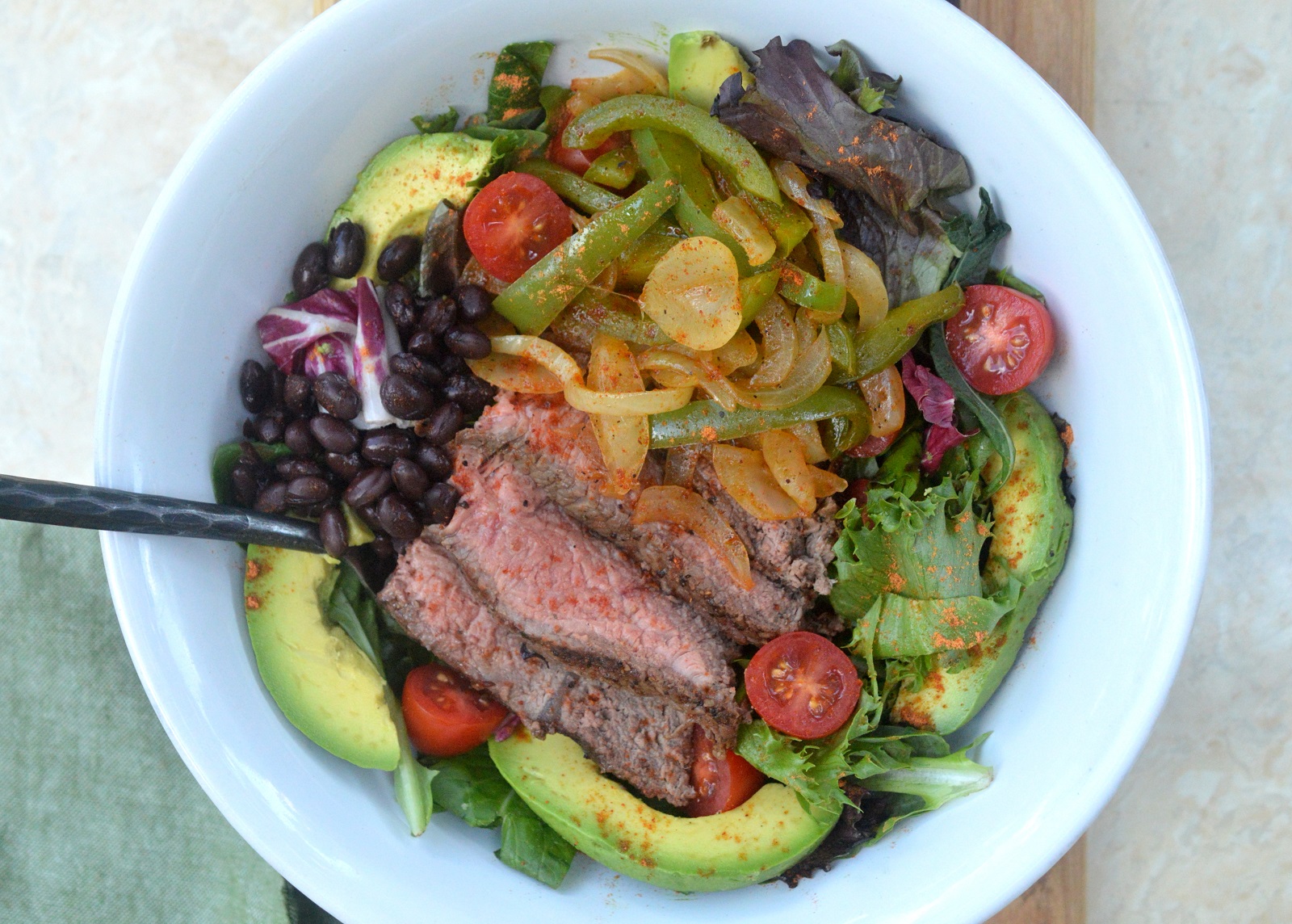 Steak Fajita Salad