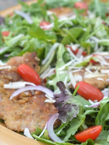 Veal Milanese Salad Recipe