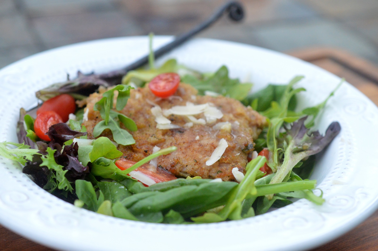 Veal Milanese Salad 