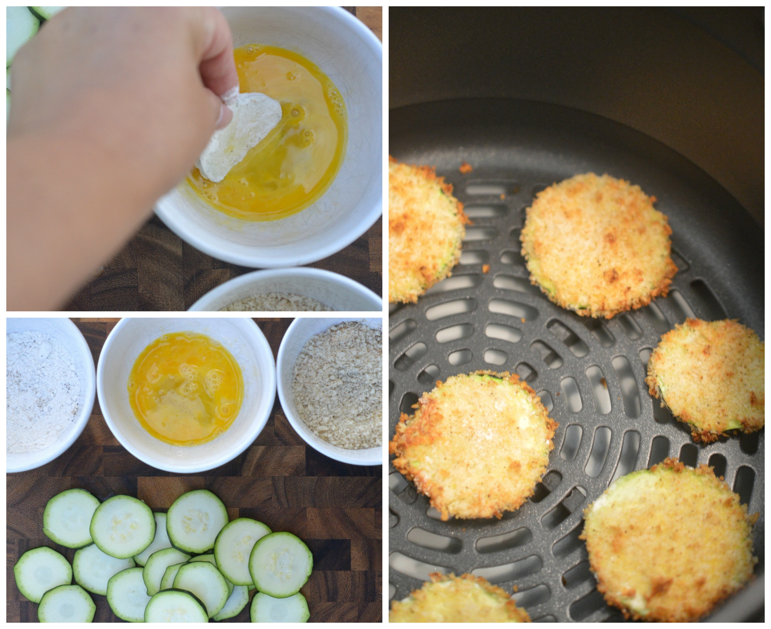 Making Zucchini Chips using the Ninja Foodie Deluxe Air Fryer