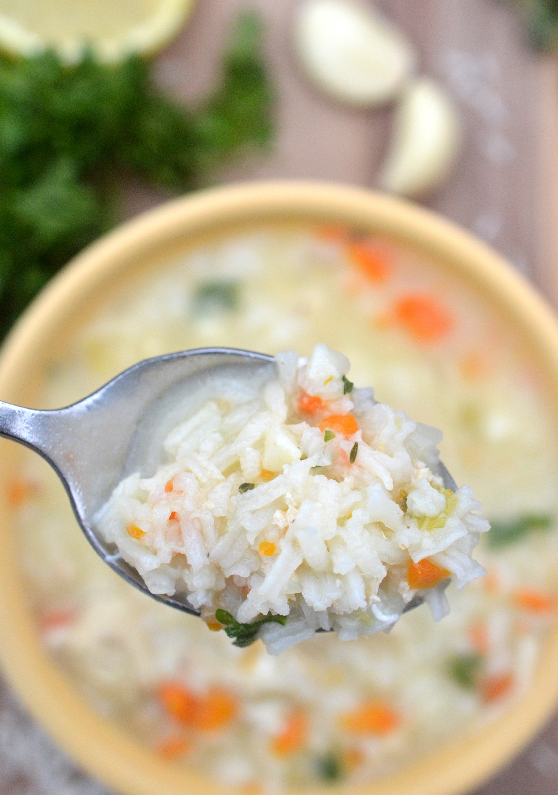 How To Make Creamy Chicken Rice Soup easy and delicious