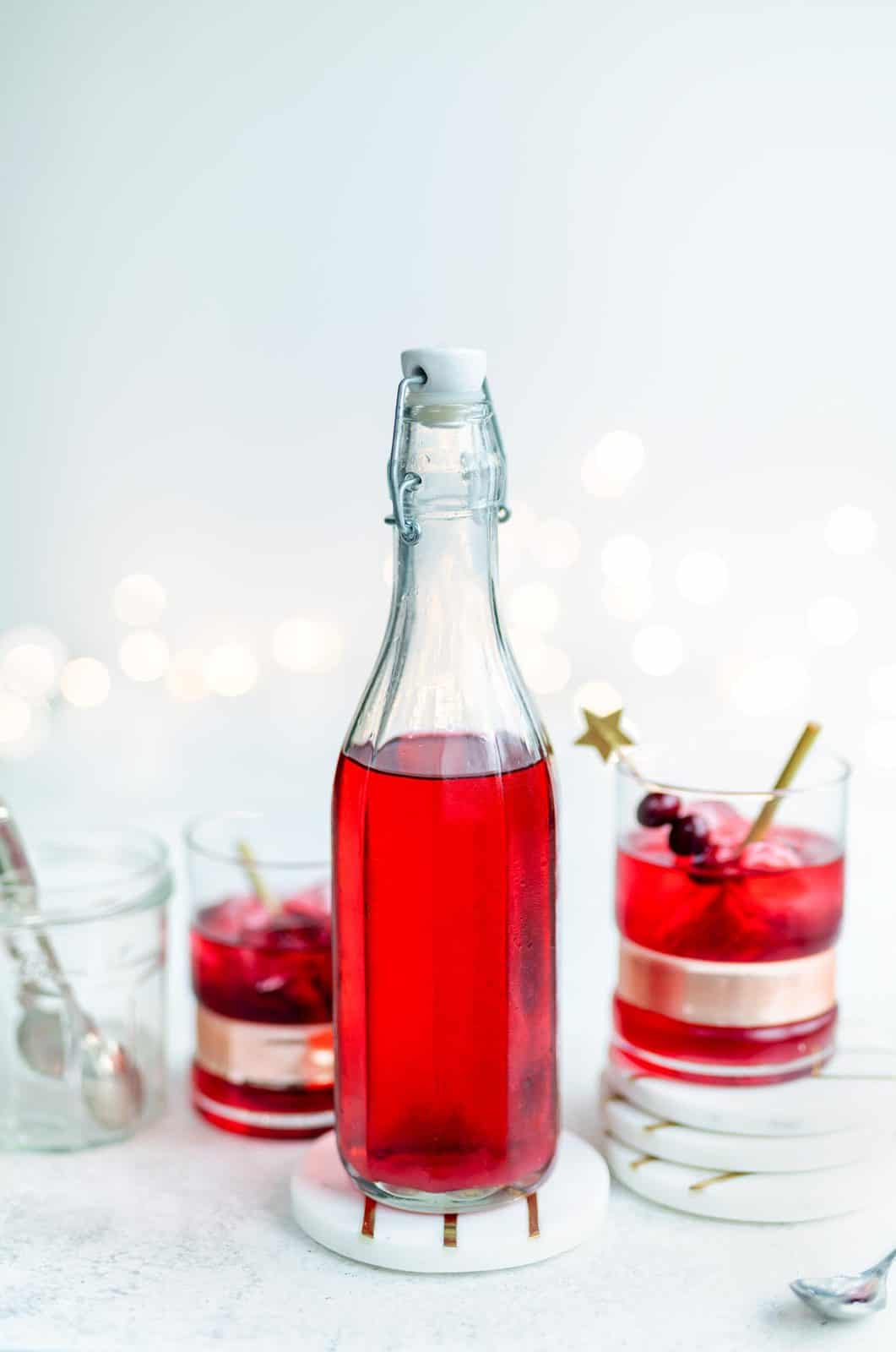 Amazing Homemade Food Gift Ideas Cranberry Vodka