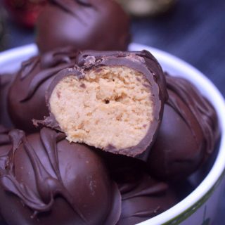 Homemade Chocolate Peanut Butter Balls