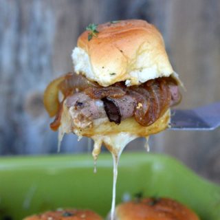 French Onion Roast Beef Sliders