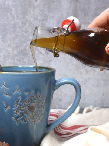 How To Make Homemade Vanilla Syrup for Coffee