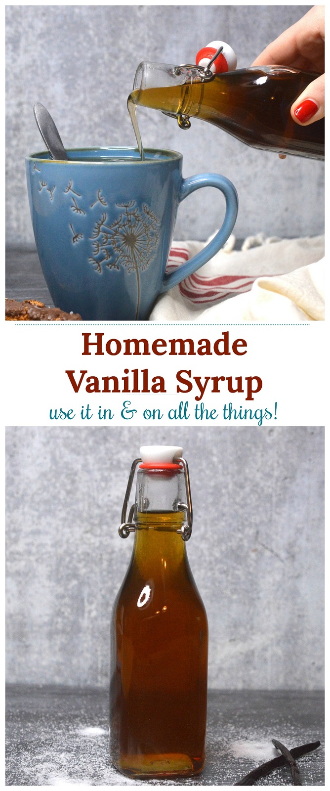 Homemade Vanilla Syrup For Coffee