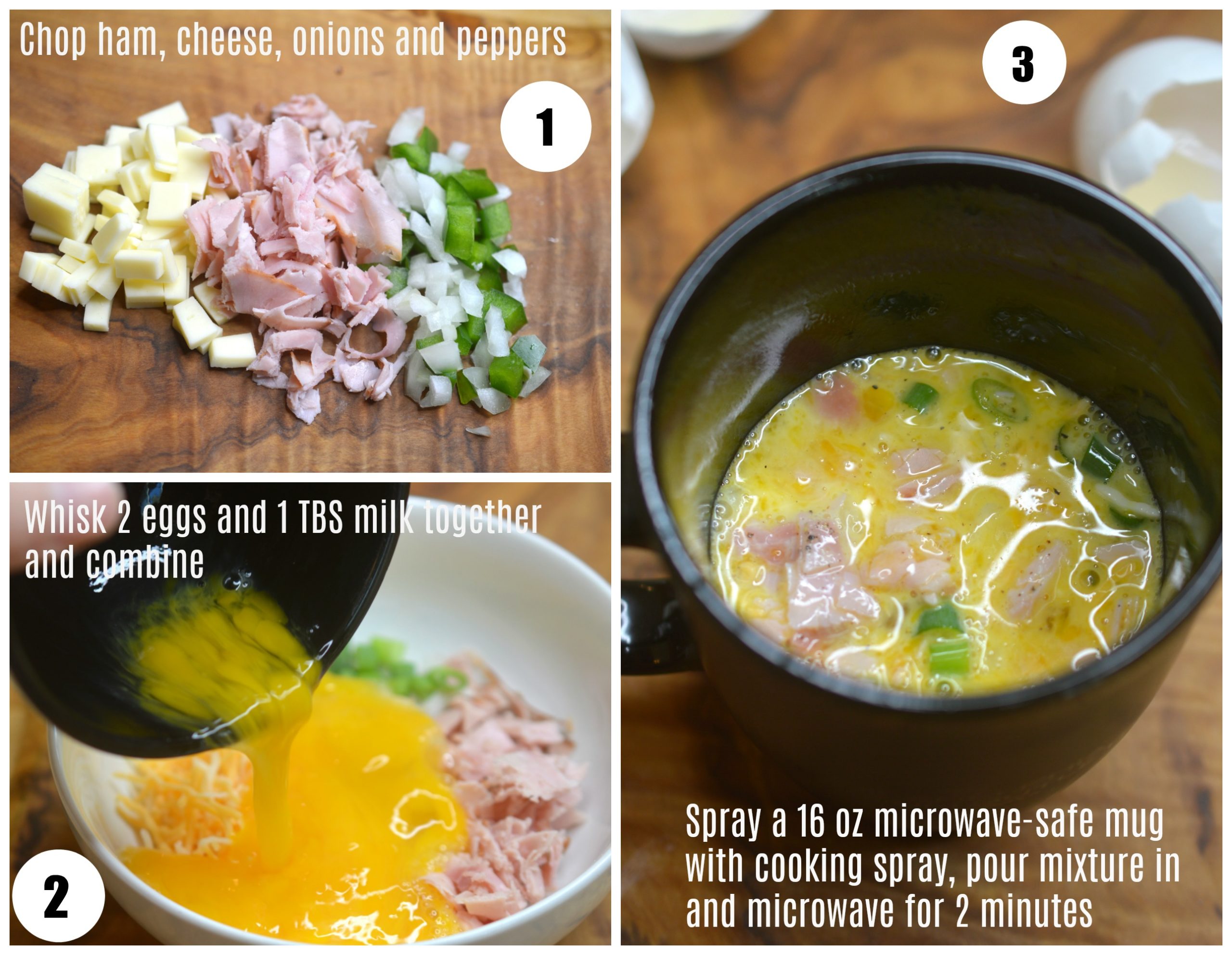 How To Make a 5 Minute Microwave Omelet