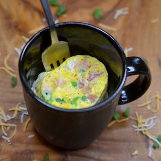 5 Minute Microwave Mug Omelet