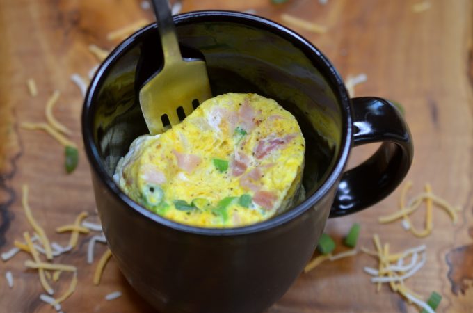 5 Minute Microwave Mug Omelet