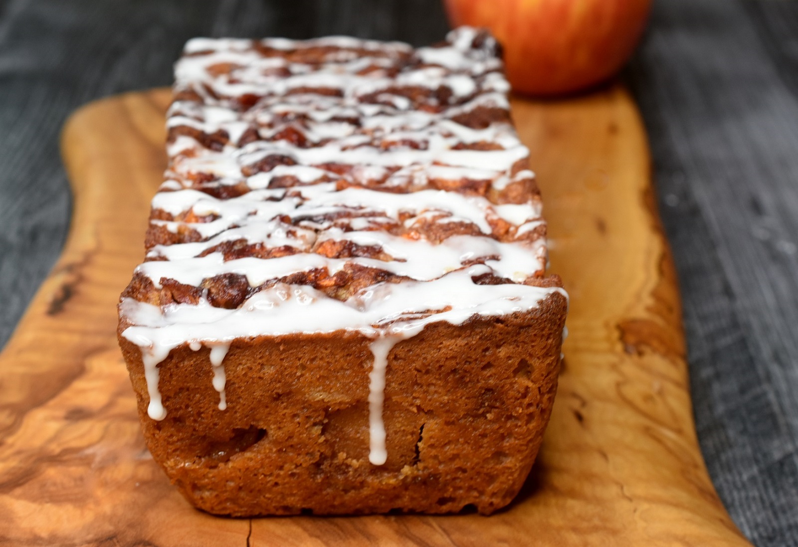 Apple Fritter Bread recipe is a great fall recipe idea. It's an apple quick bread. Easy to make!