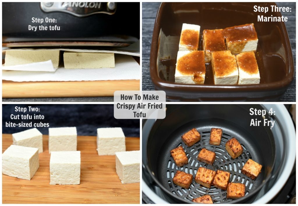 Crispy Air Fryer Tofu  How to Make Crispy Tofu in 10 Minutes