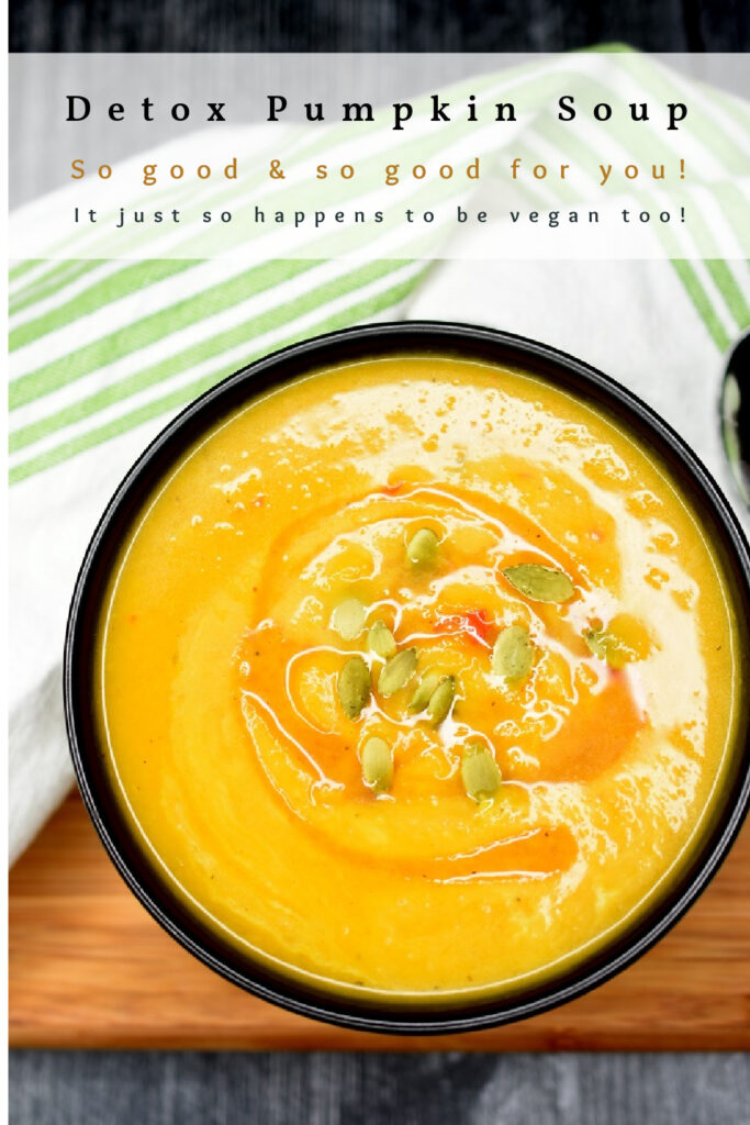 Vegan Detox Pumpkin Soup