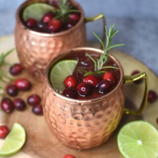 Cranberry Moscow Mule
