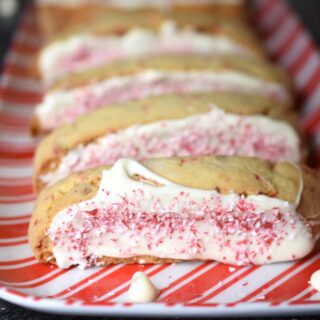 Peppermint White Chocolate Biscotti