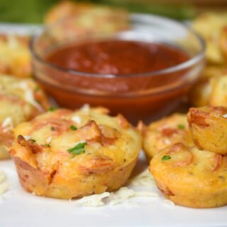 Easy Homemade Pizza Muffins