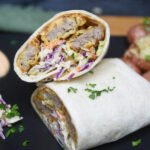 Finger Steaks Wrap with Chipotle Sauce