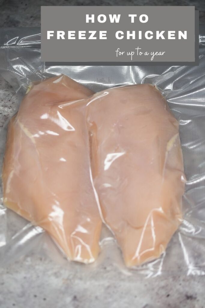 How to freeze chicken for up to a year
