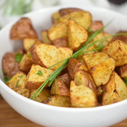 Air Fryer Red Potatoes - Souffle Bombay