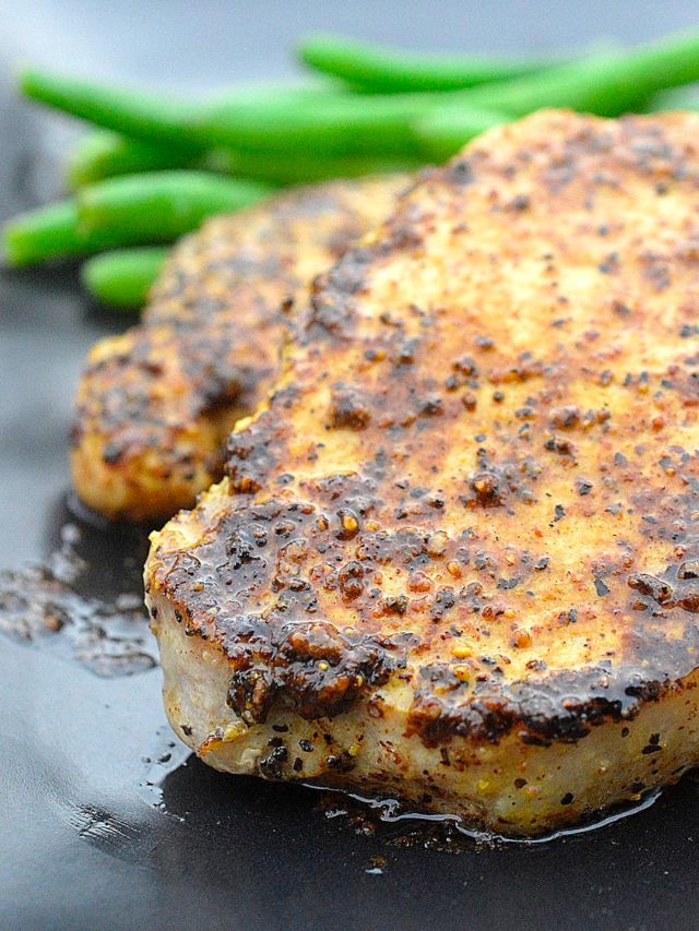 Lemon pepper pork chops marinade best sale