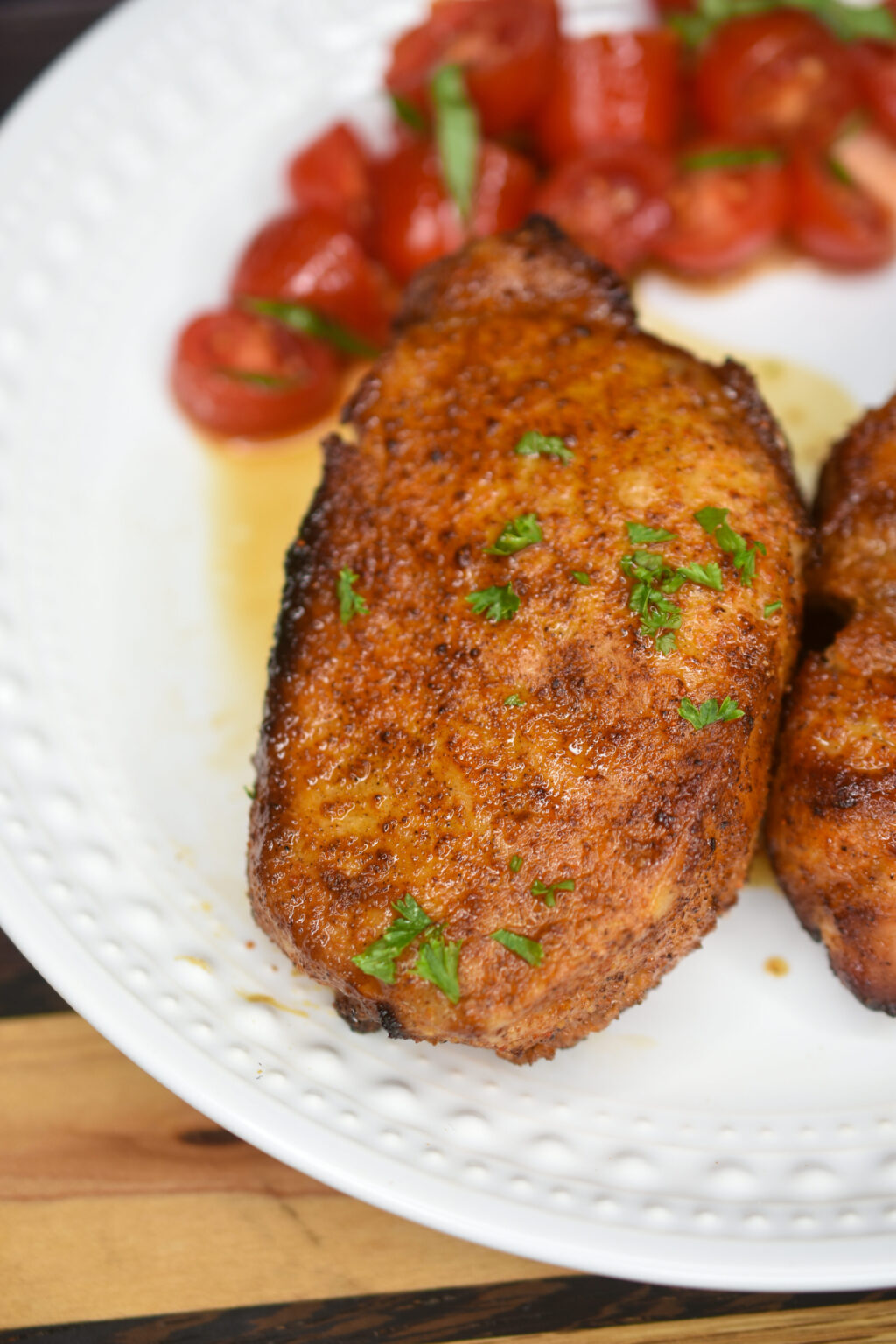 Air Fryer Pork Chops - Souffle Bombay