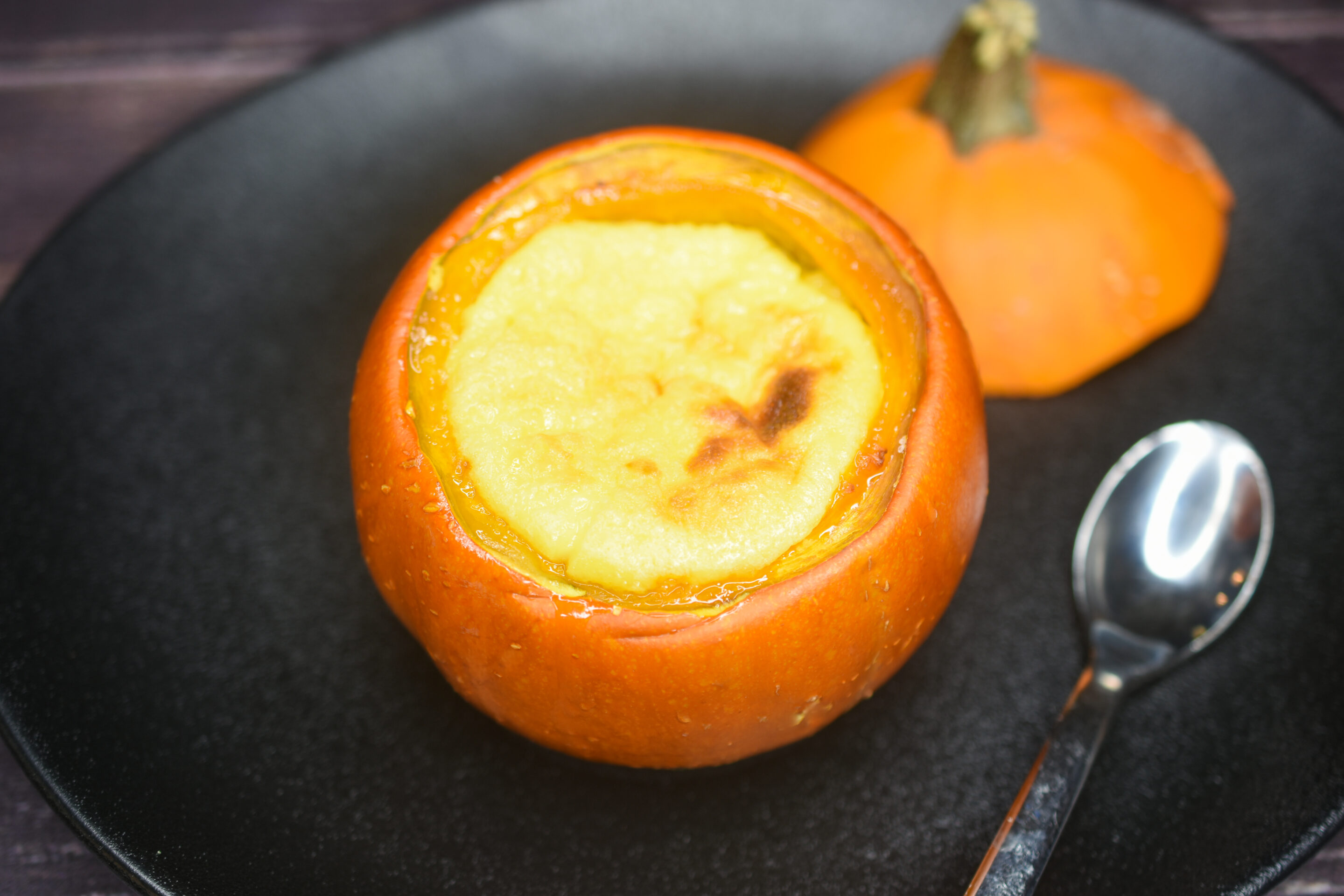 Mini custard filled pumpkin
Oven roasted pumpkin custard
Pilgrims pumpkin pie recipe