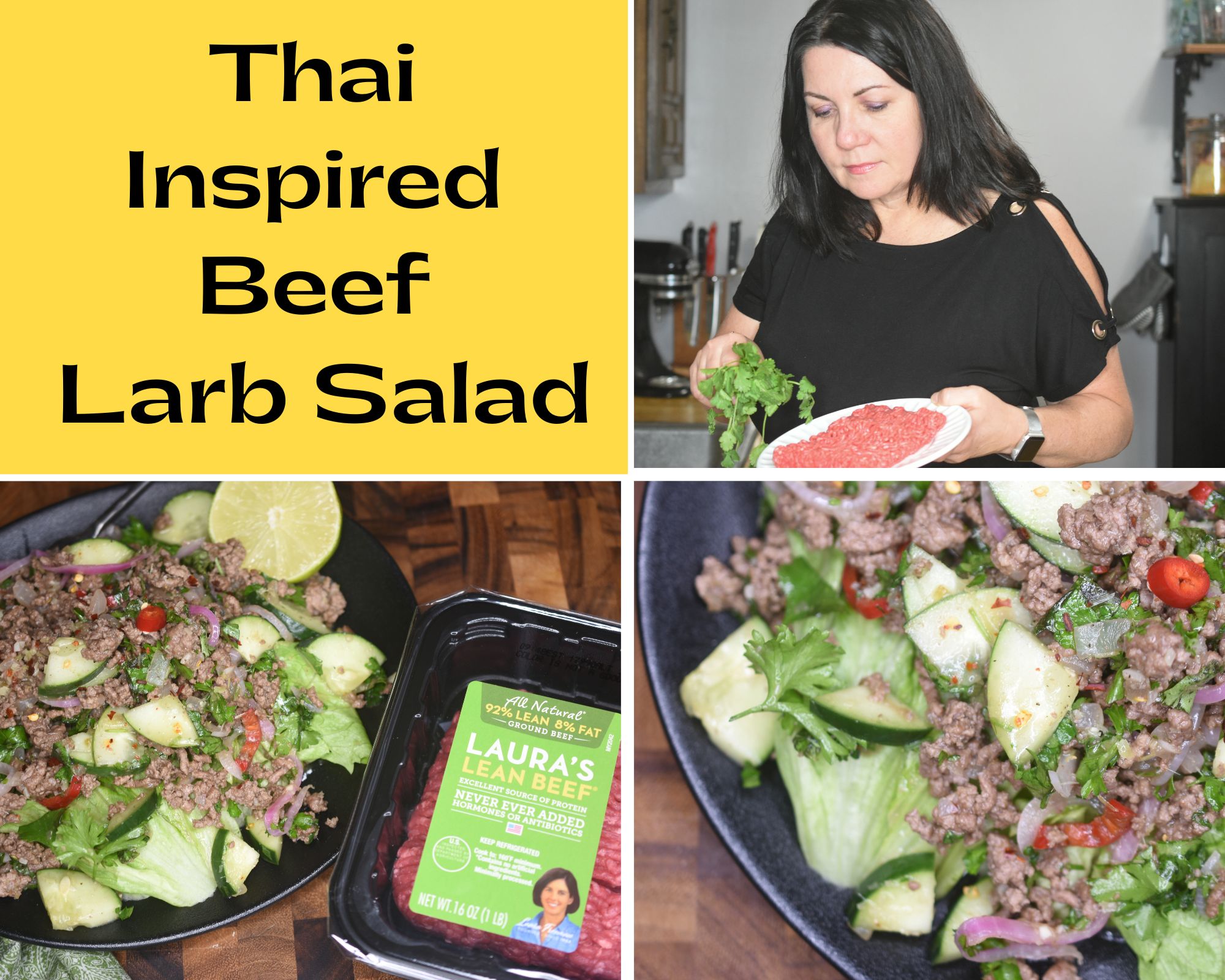 Thai Larb Salad with beef