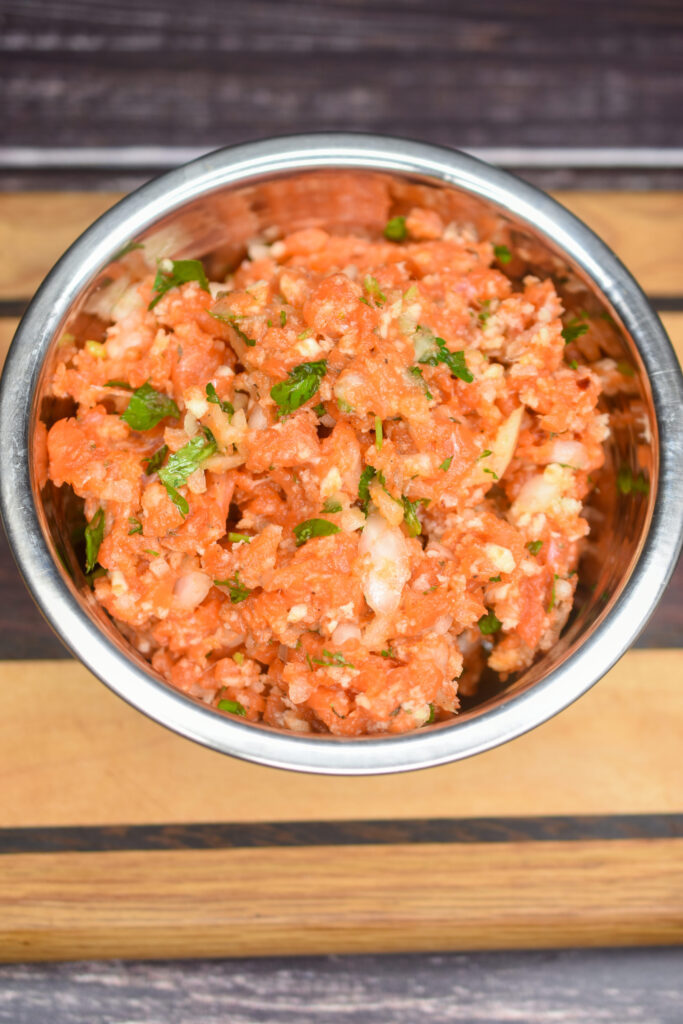 Salmon Balls Souffle Bombay