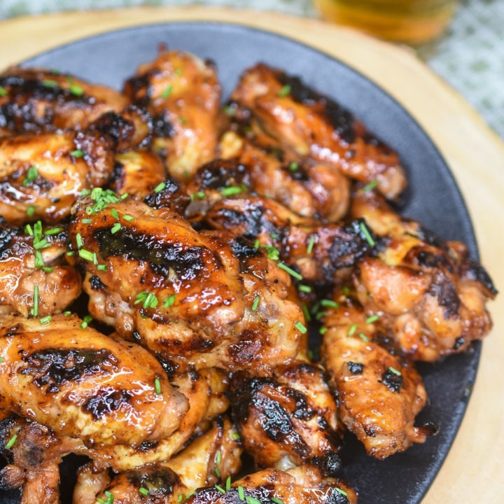 Grilled Chicken Wings Asian Flavor Souffle Bombay