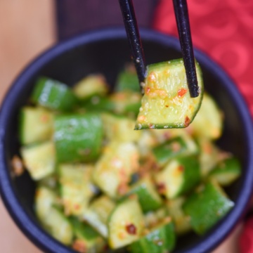 Spicy Cucumber Salad recipe