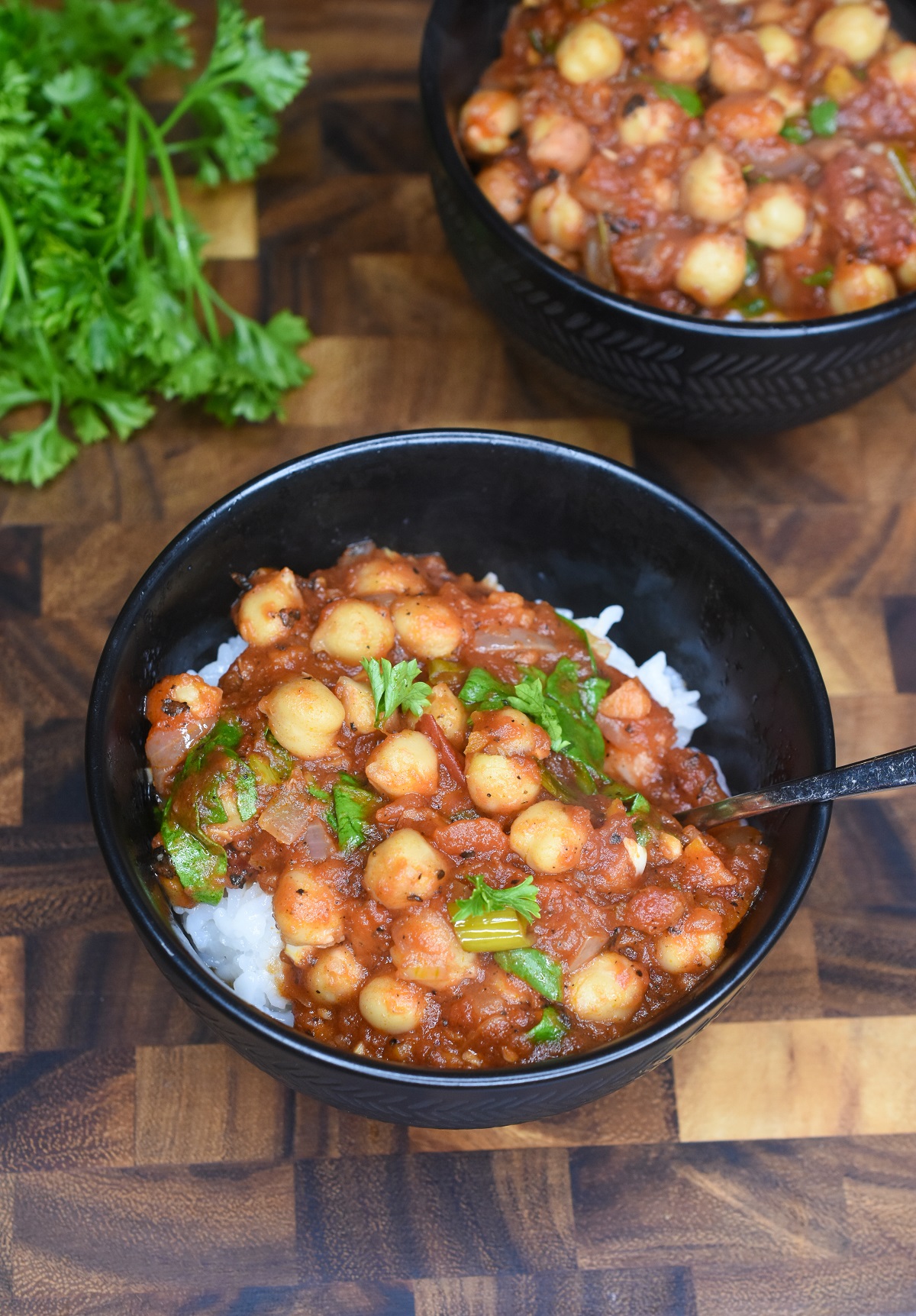 Vegan Chickpea Stew Recipe Chickpeas and tomatoes are a flavorful combination