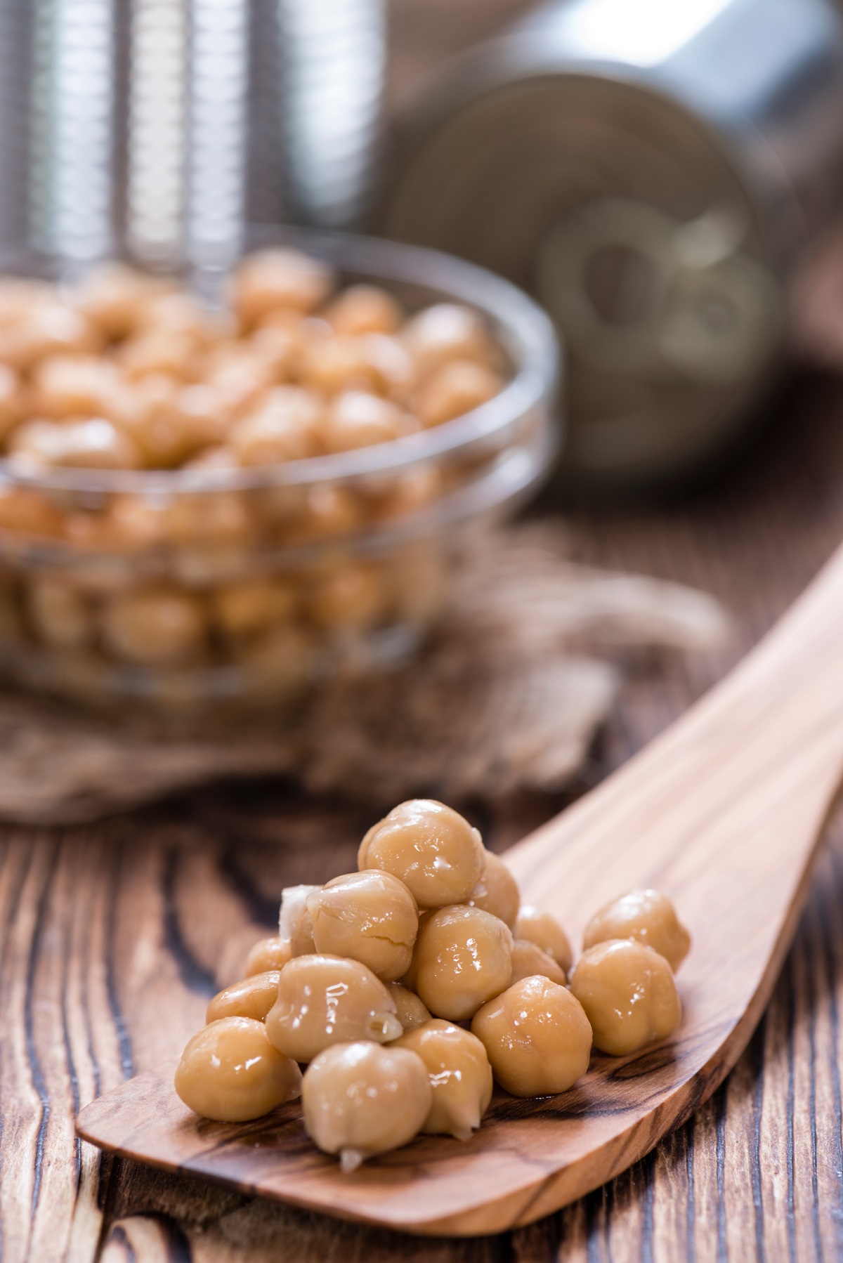 chickpeas ready to make Chickpea Stew