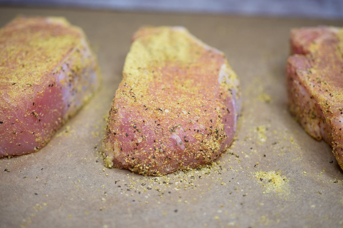 Lemon Pepper seasoning for Pan Fried Pork Chops