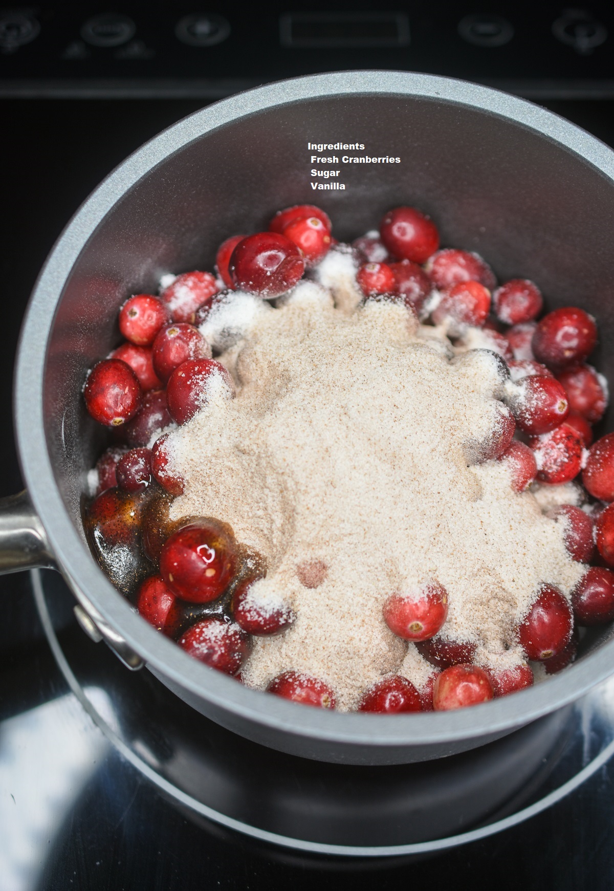 Ingredients how to make Homemade Cranberry Jam