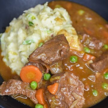 A big bowl of comfort! Guinness Stew is perfect for a cold day. Saint Patrick's Day recipe