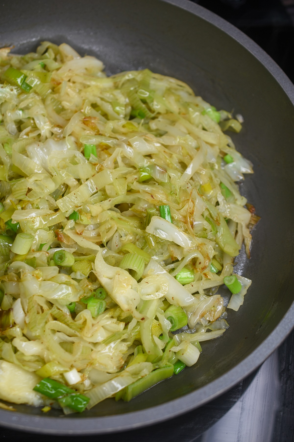 Sautéed Cabbage for making Colcannon 