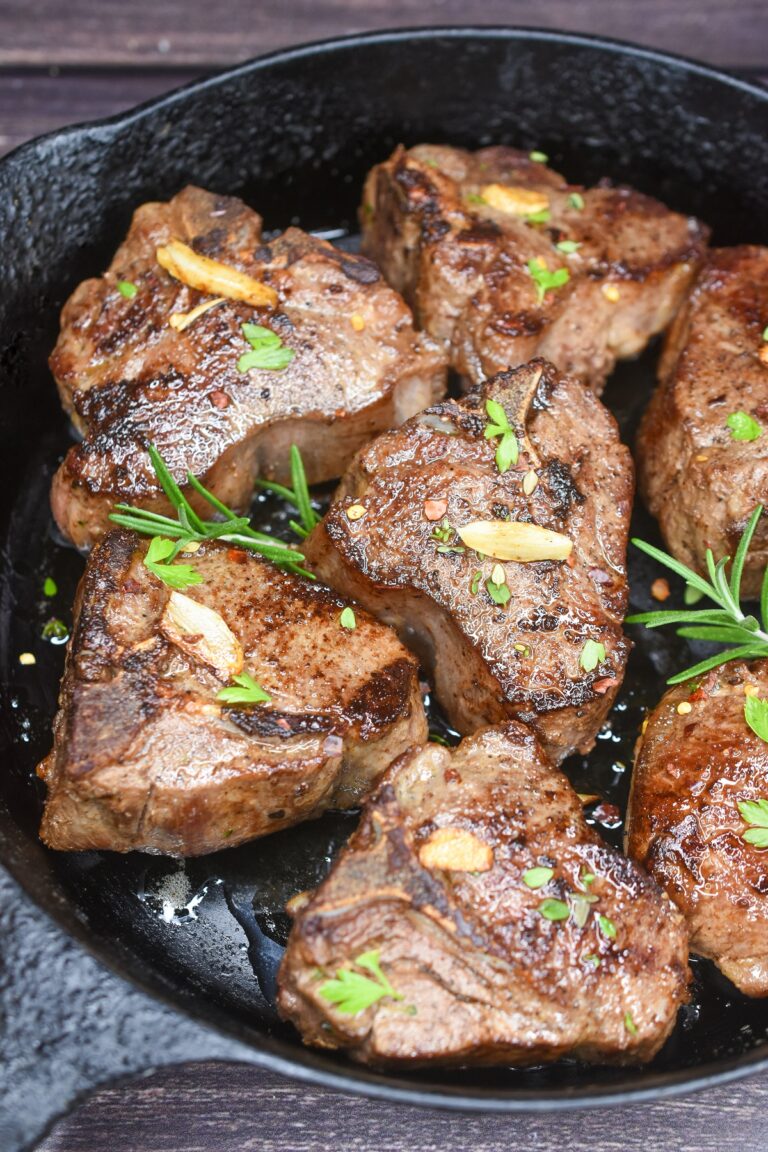 Lamb Loin Chops Recipe - Souffle Bombay