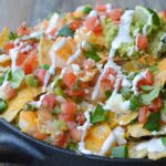 Shrimp Nachos recipe Nachos topped with shrimp