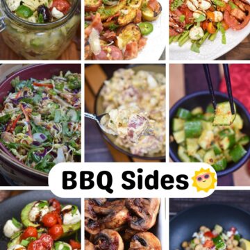 BBQ Side Dish Recipes collage