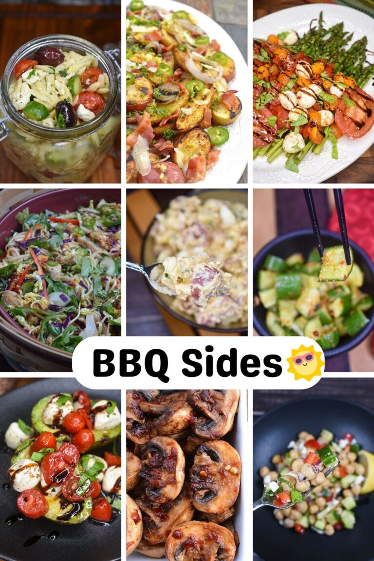 BBQ Side Dish Recipes collage